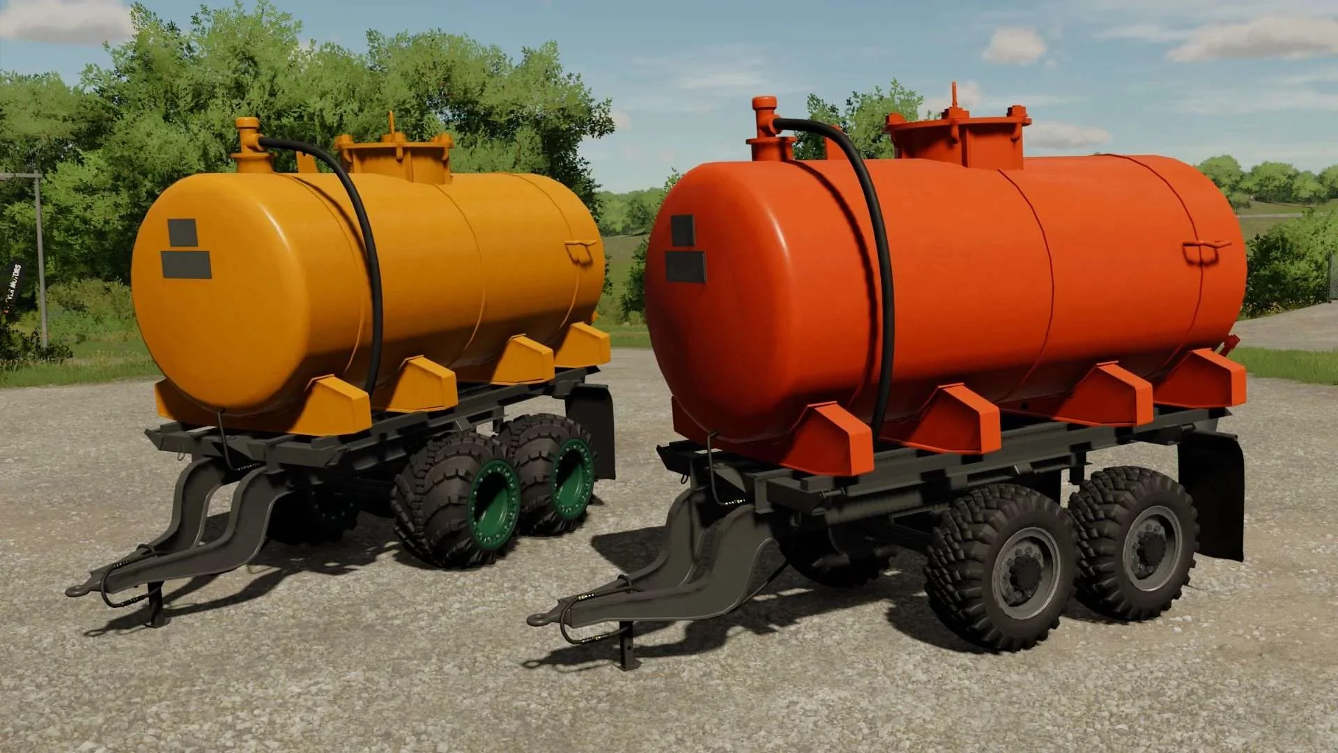 FS25 Universal tank v1.0 Trailers Mod FS25 Mod Free Download