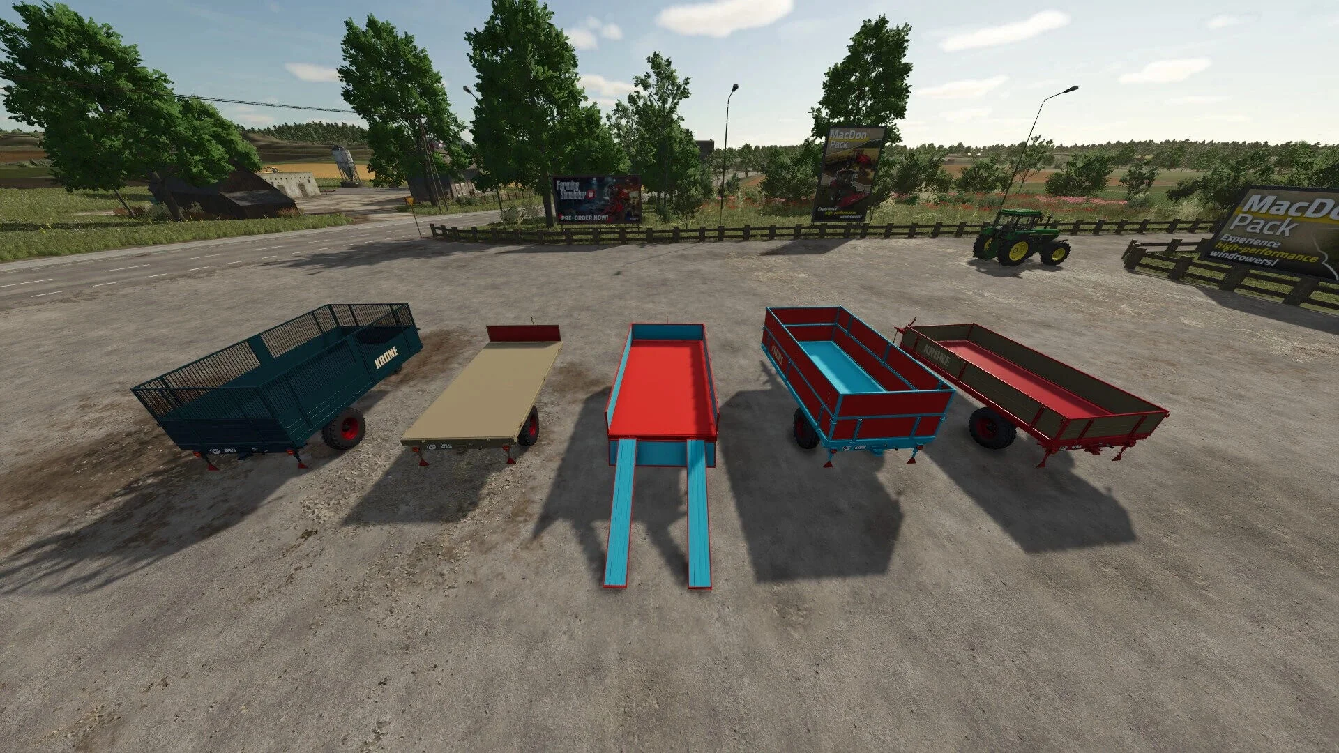 FS25 Universal Trailer v1.0.0.1 Trailers Mod FS25 Mod Free Download