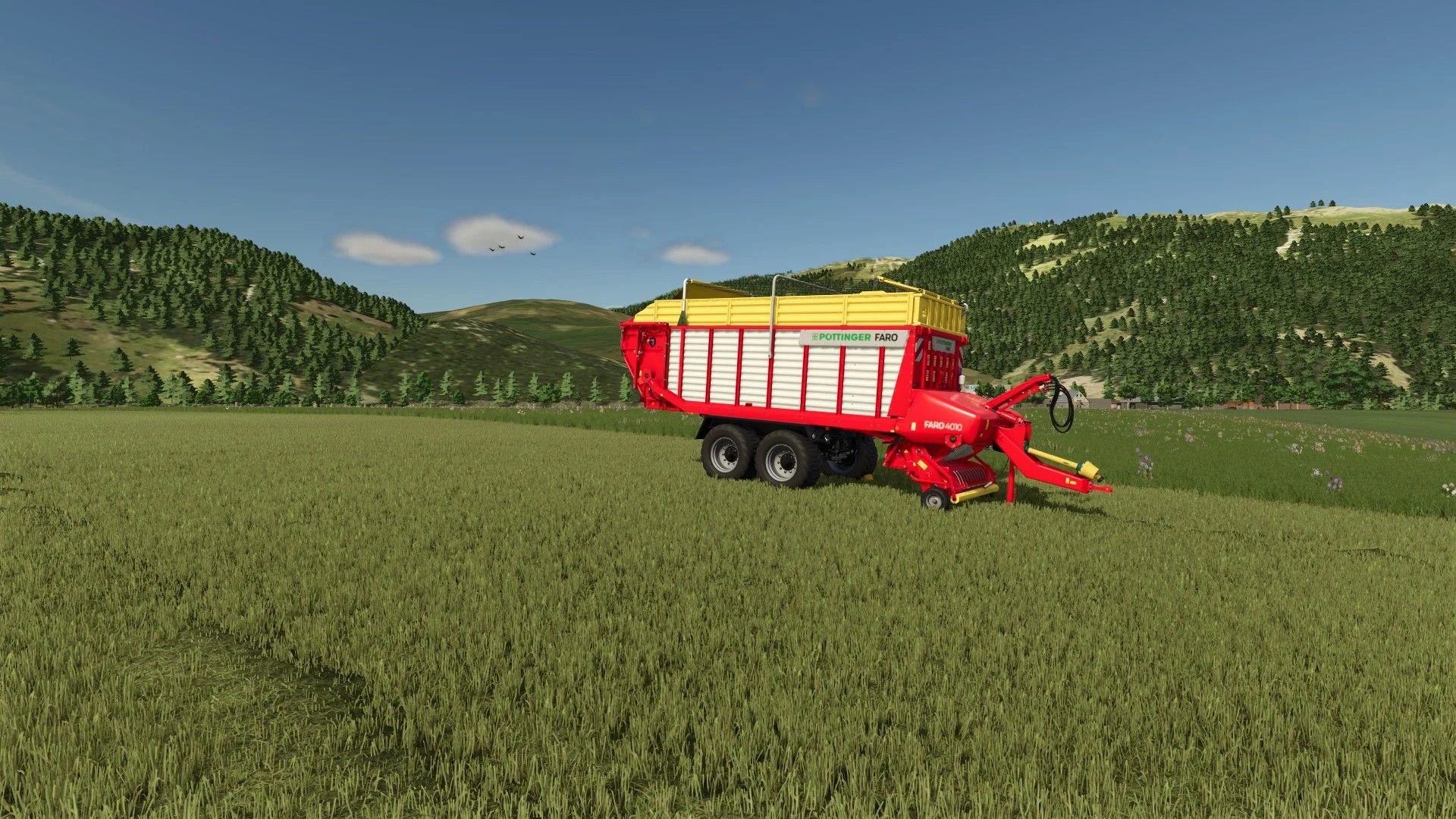 FS25 Unrealistic Forage Wagons V1.0 Trailers Mod FS25 Mod Free Download