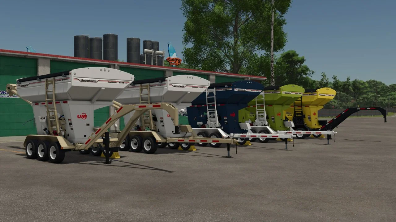 FS25 Unverferth Seed Runner 3755xl V1.0 Trailers Mod FS25 Mod Free Download