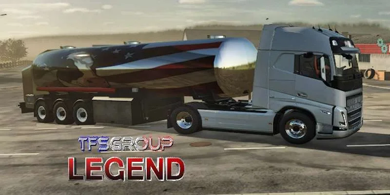 FS25 US Dairy MILK Agricultural Tank Trailer v1.0 Trailers Mod FS25 Mod Free Download