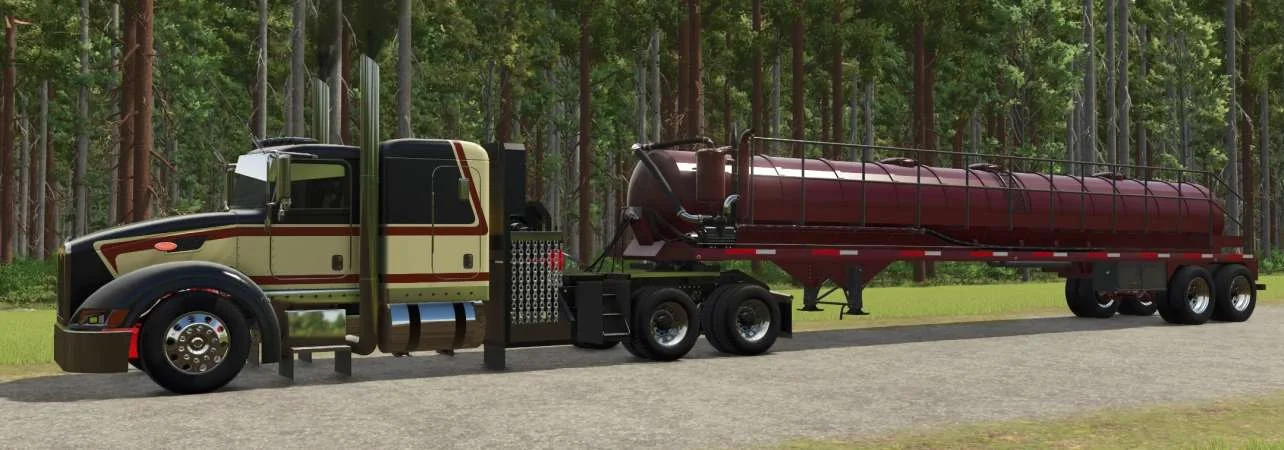 FS25 Vac Tanker v1.0 Trailers Mod FS25 Mod Free Download