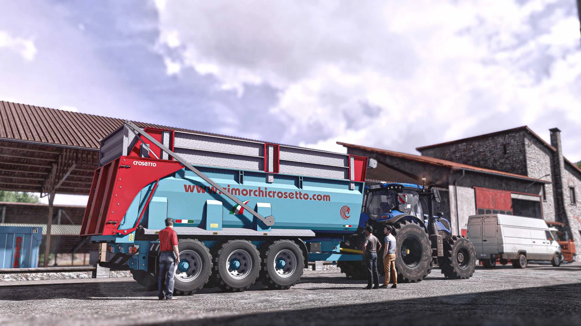 FS25 Vaia Crosetto NL27 V1.0 Trailers Mod FS25 Mod Free Download
