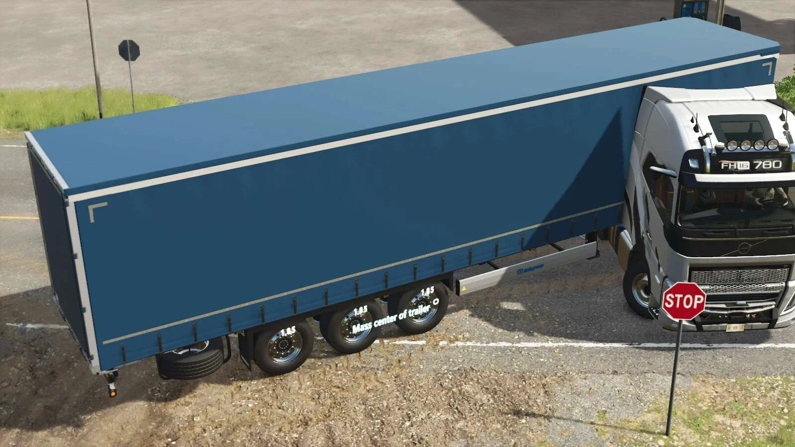 FS25 Vanilla Semitrailer Adjustment v1.0 Trailers Mod FS25 Mod Free Download