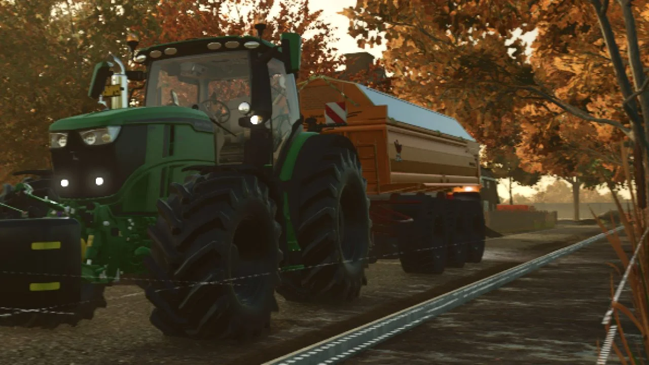 FS25 Veenhuis 3-axle trailer V1.0 Trailers Mod FS25 Mod Free Download