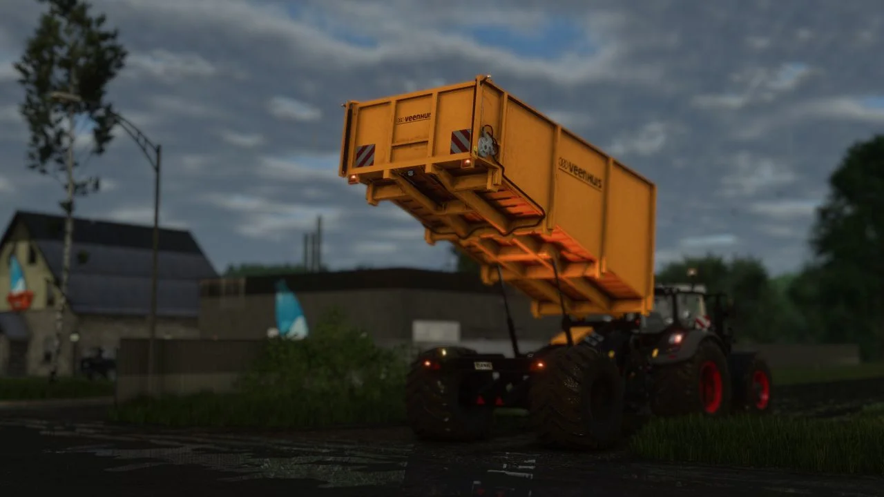 FS25 Veenhuis T-Rex Shuttle V1.0 Trailers Mod FS25 Mod Free Download
