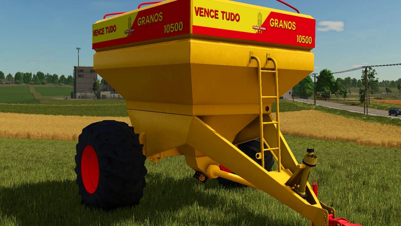 FS25 Vence Tudo Granos 10500 V1.0 Trailers Mod FS25 Mod Free Download