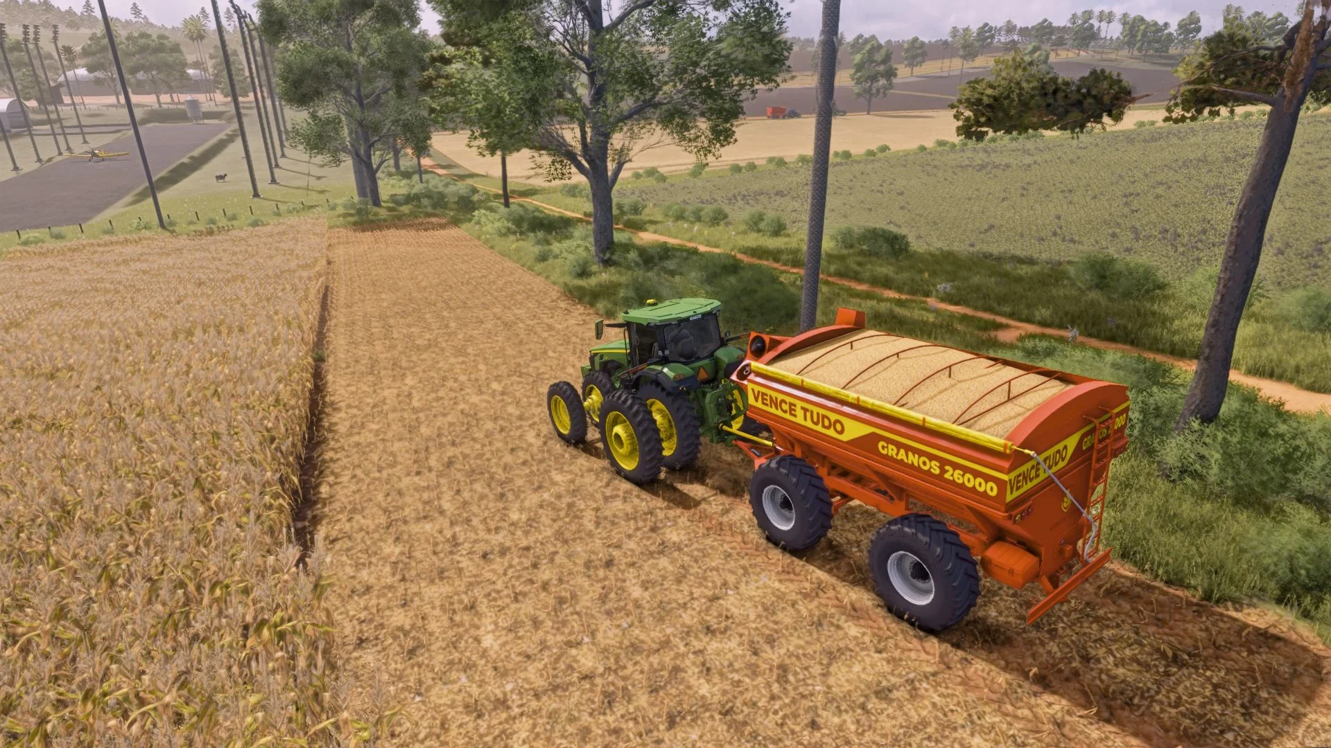 FS25 Vence Tudo Granos 26000 V1.0.0.1 Trailers Mod FS25 Mod Free Download