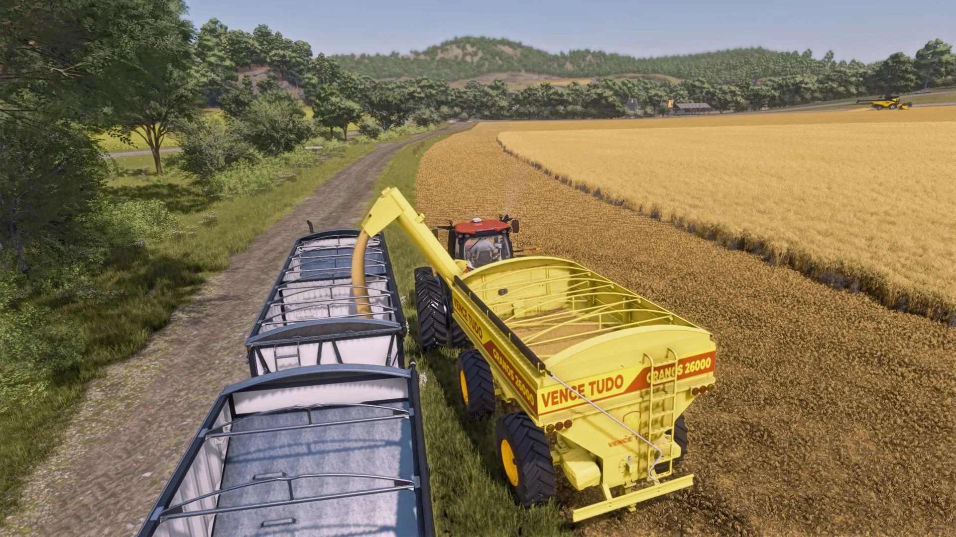 FS25 Vence Tudo Granos 26000 V1.0 Trailers Mod FS25 Mod Free Download