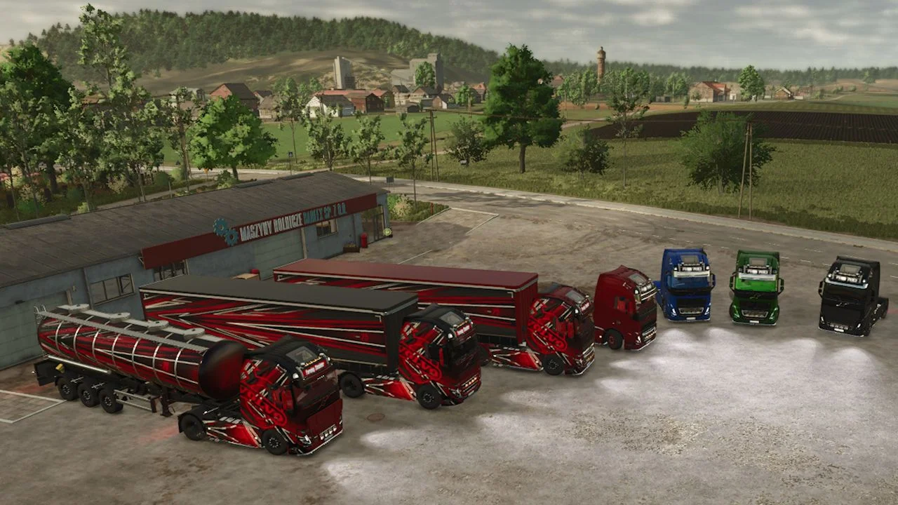 FS25 Volvo FH16 4×2 Pack V1.0 Trailers Mod FS25 Mod Free Download