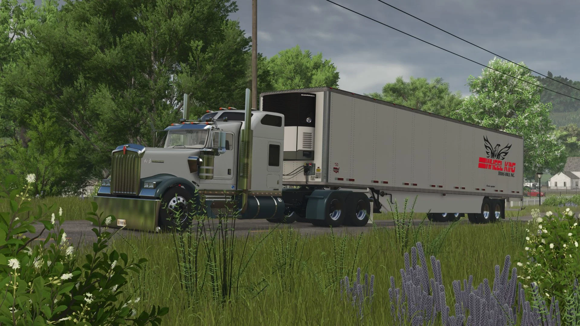 FS25 Wabash 53ft Dry Van V1.0 Trailers Mod FS25 Mod Free Download