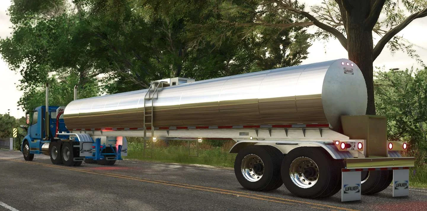 FS25 Walker Food Grade Tanker v1.0 Trailers Mod FS25 Mod Free Download