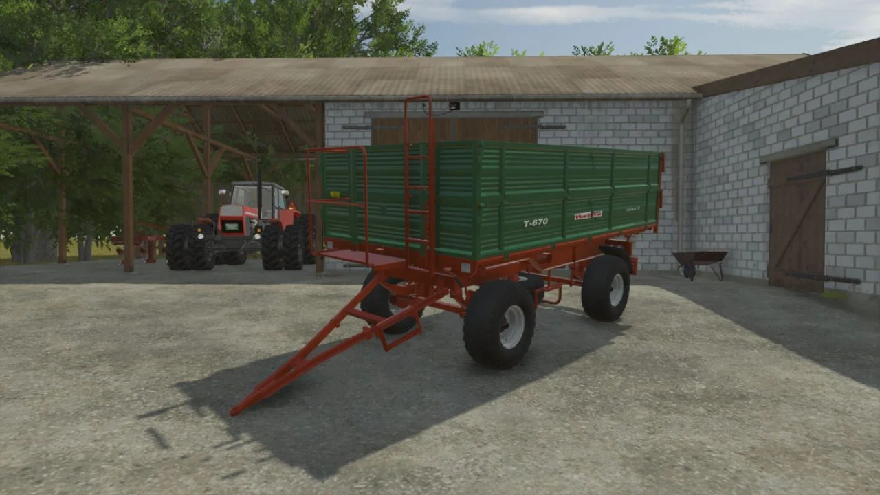 FS25 Warfama T670 V1.0 Trailers Mod FS25 Mod Free Download