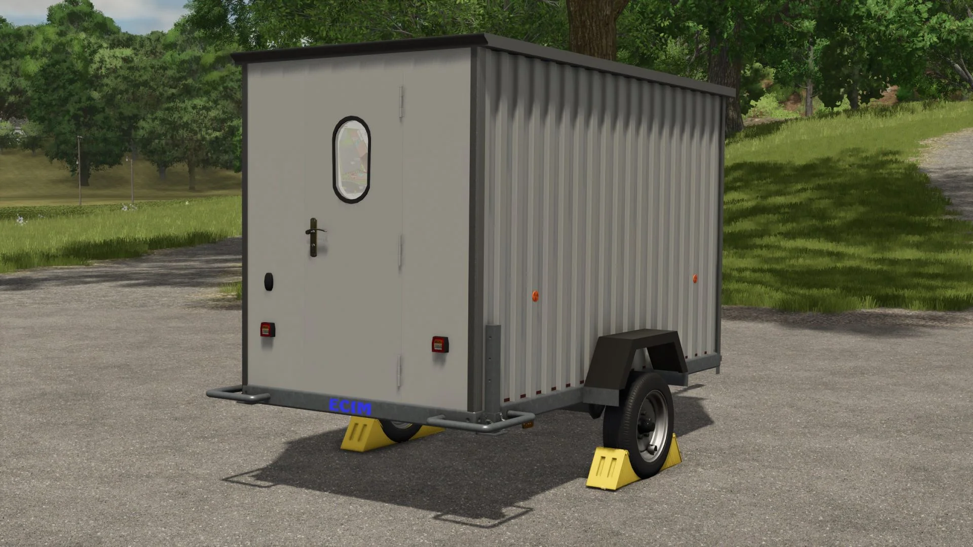 FS25 We walk Bauanhänger V1.0 Trailers Mod FS25 Mod Free Download