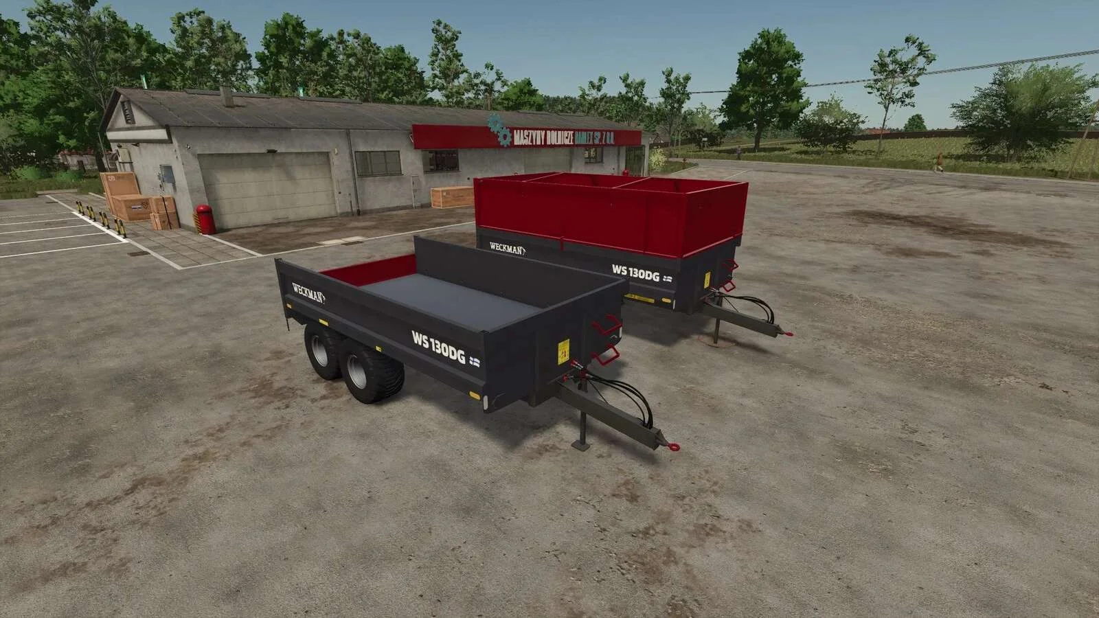 FS25 Weckman WS 130DG v1.0 Trailers Mod FS25 Mod Free Download