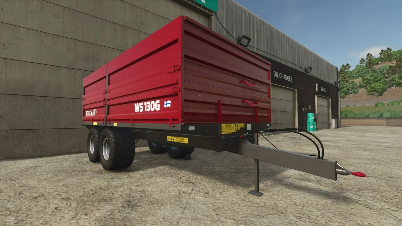 FS25 Weckman WS 130G V1.0.0.2 Trailers Mod FS25 Mod Free Download