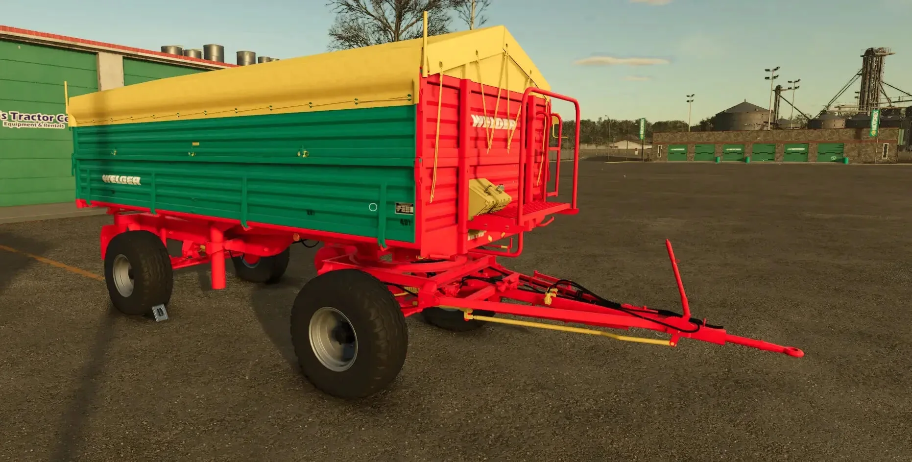 FS25 Welger DK 115 Kipper v1.0.1 Trailers Mod FS25 Mod Free Download