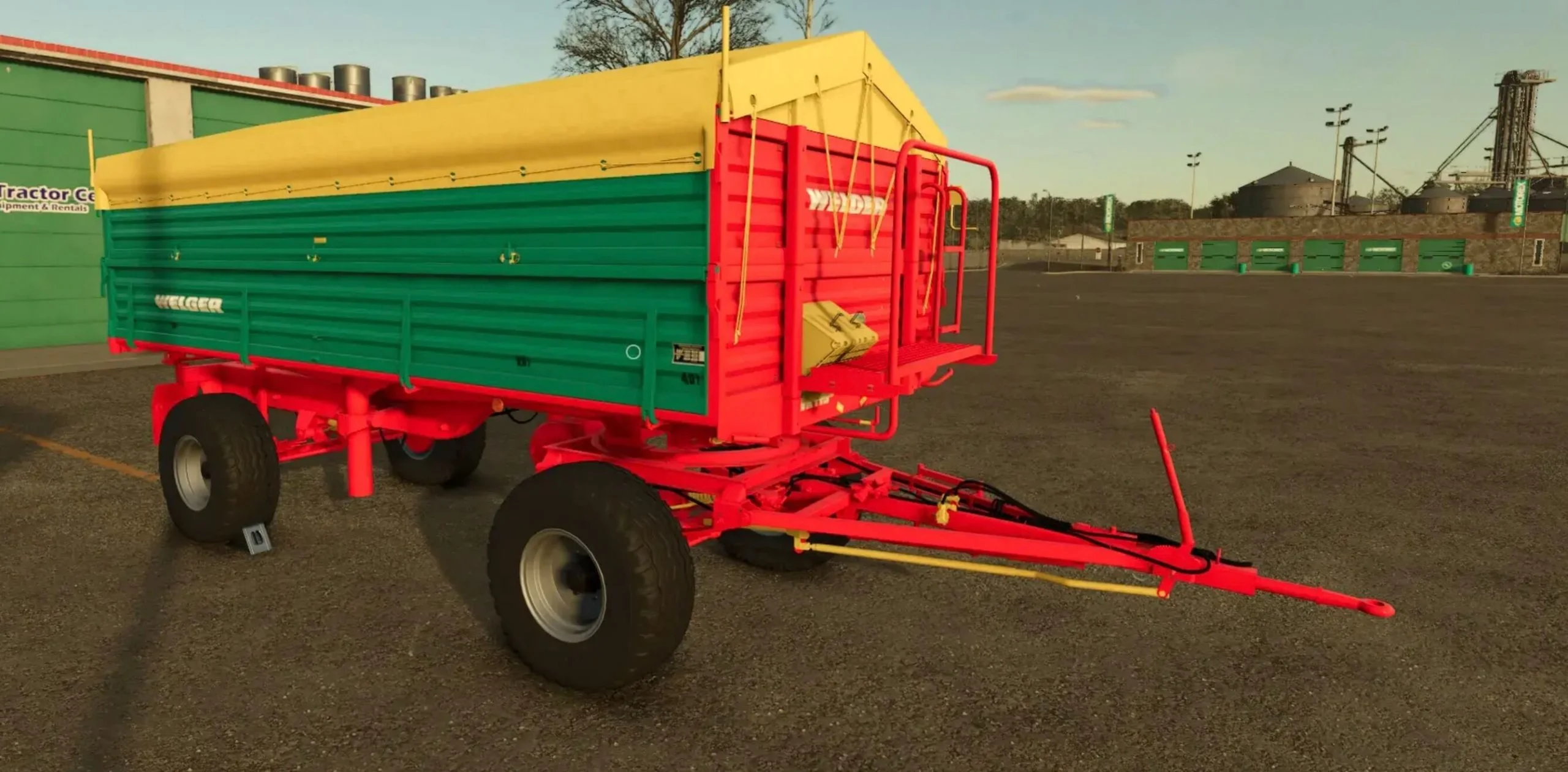 FS25 Welger DK 115 Tipper v1.0 Trailers Mod FS25 Mod Free Download
