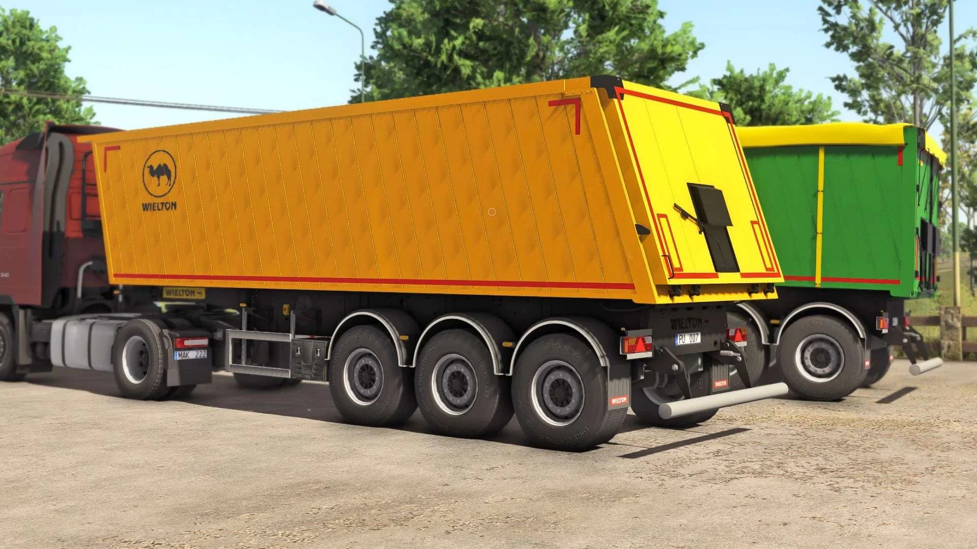 FS25 Wielton Bulk Master v1.1 Trailers Mod FS25 Mod Free Download