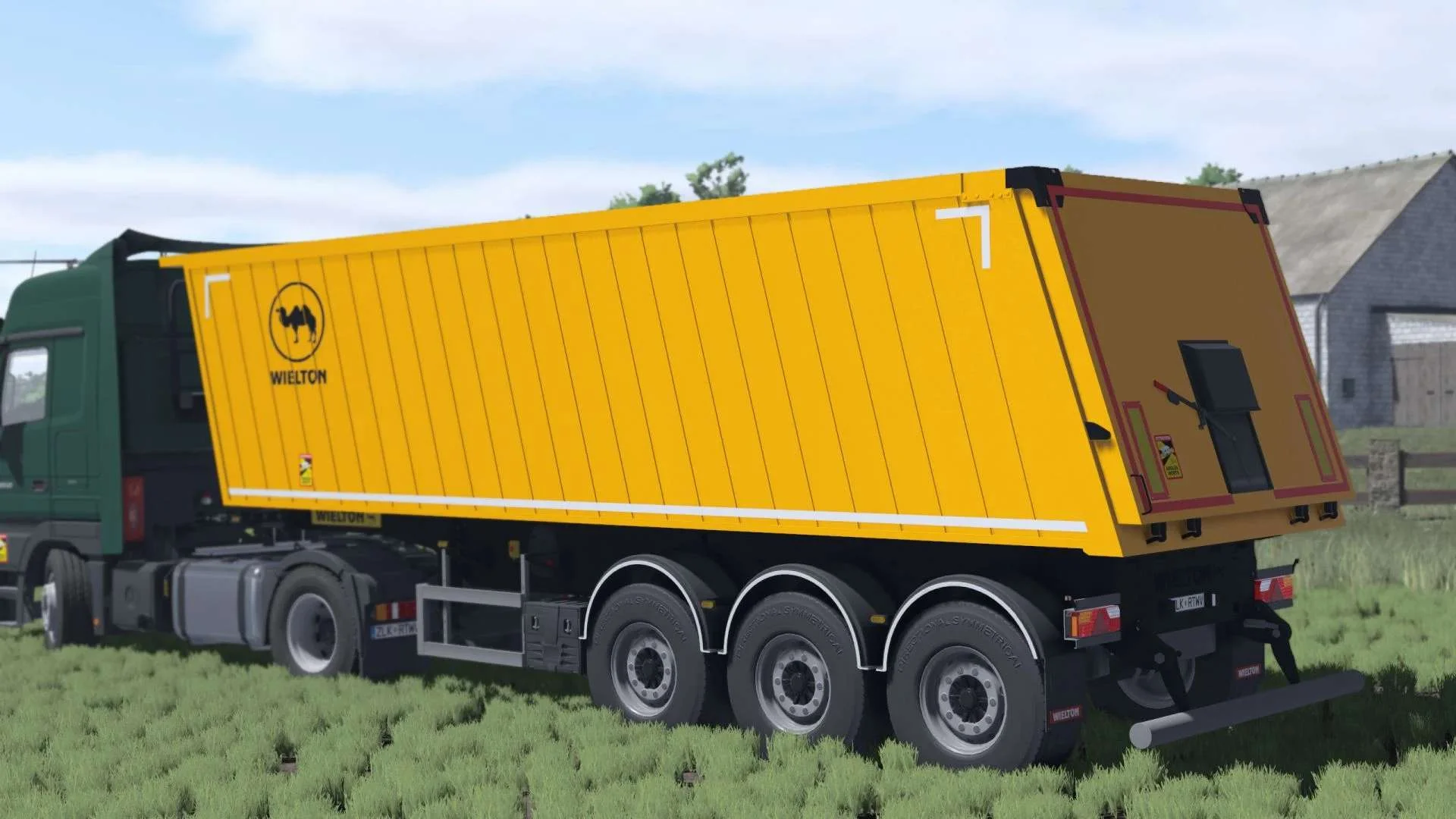 FS25 Wielton Bulk Master v1.3 Trailers Mod FS25 Mod Free Download