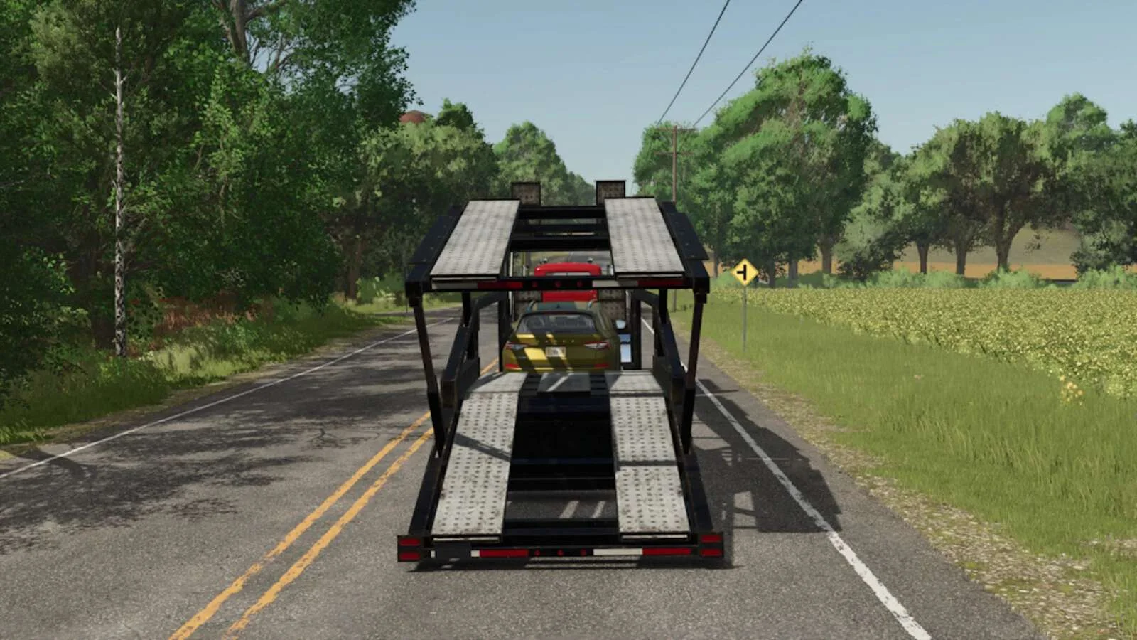 FS25 XPS 8400 Car Carrier v1.1 Trailers Mod FS25 Mod Free Download