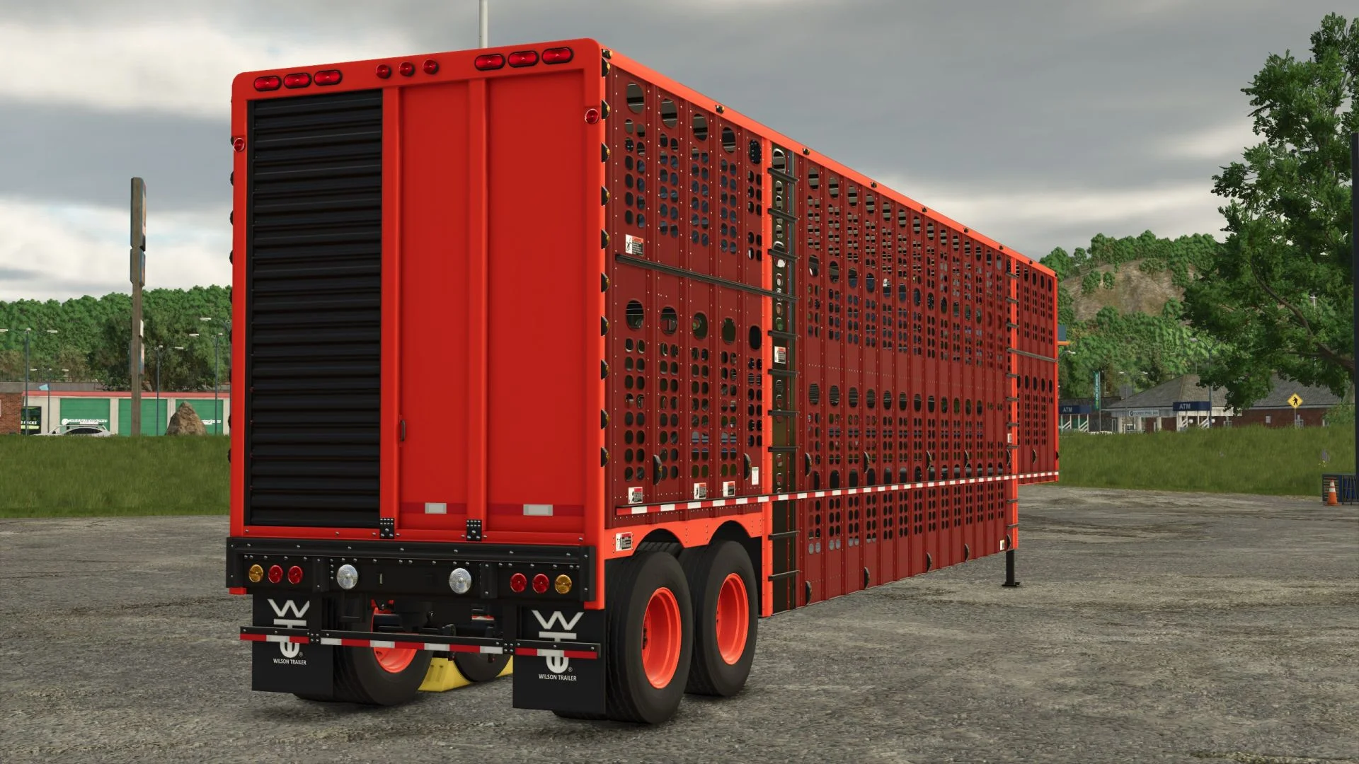 FS25 XXL livestock carrier V1.0 Trailers Mod FS25 Mod Free Download