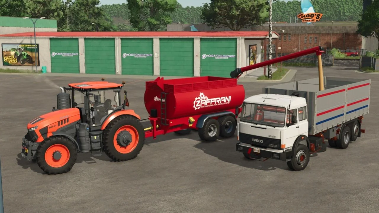 FS25 Zaffrani ZF140 V1.0 Trailers Mod FS25 Mod Free Download