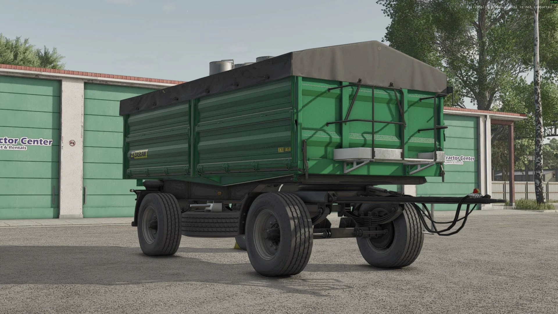 FS25 Zasław 737AA-12 V1.0 Trailers Mod FS25 Mod Free Download