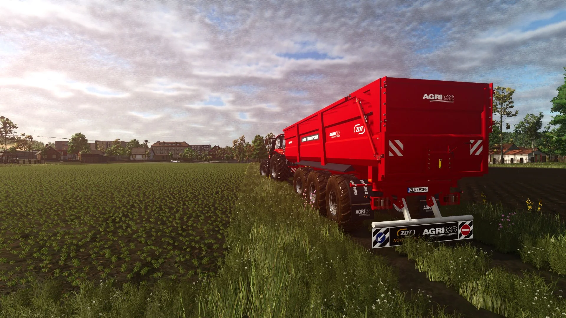 FS25 ZDT AGRIMEGA 330 V1.1 Trailers Mod FS25 Mod Free Download