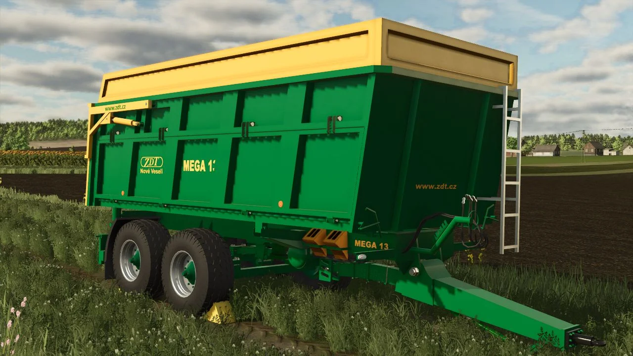 FS25 ZDT Mega 13 V1.0 Trailers Mod FS25 Mod Free Download