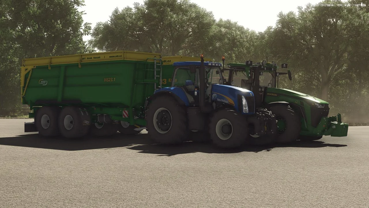 FS25 ZDT NS 23.1 V1.0 Trailers Mod FS25 Mod Free Download