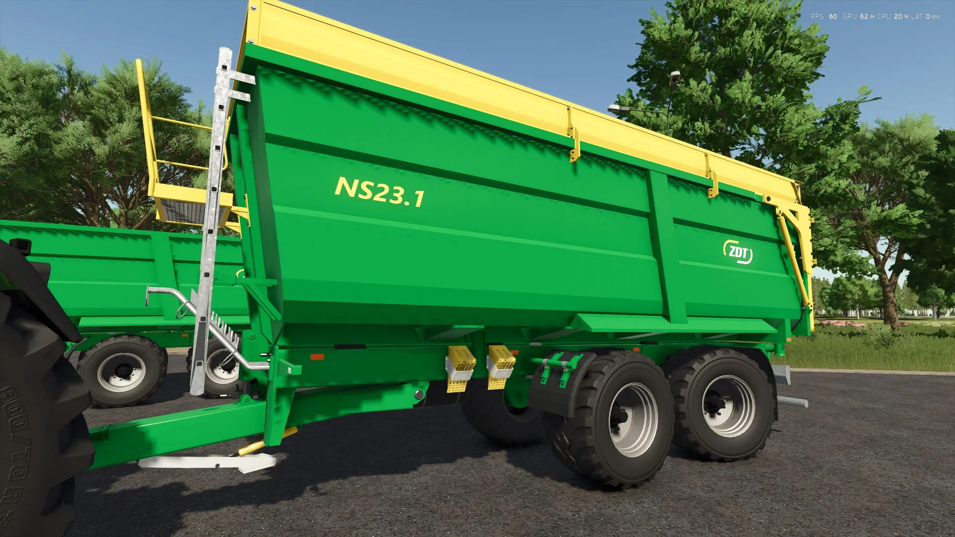 FS25 ZDT ns23.1 V1.0 Trailers Mod FS25 Mod Free Download
