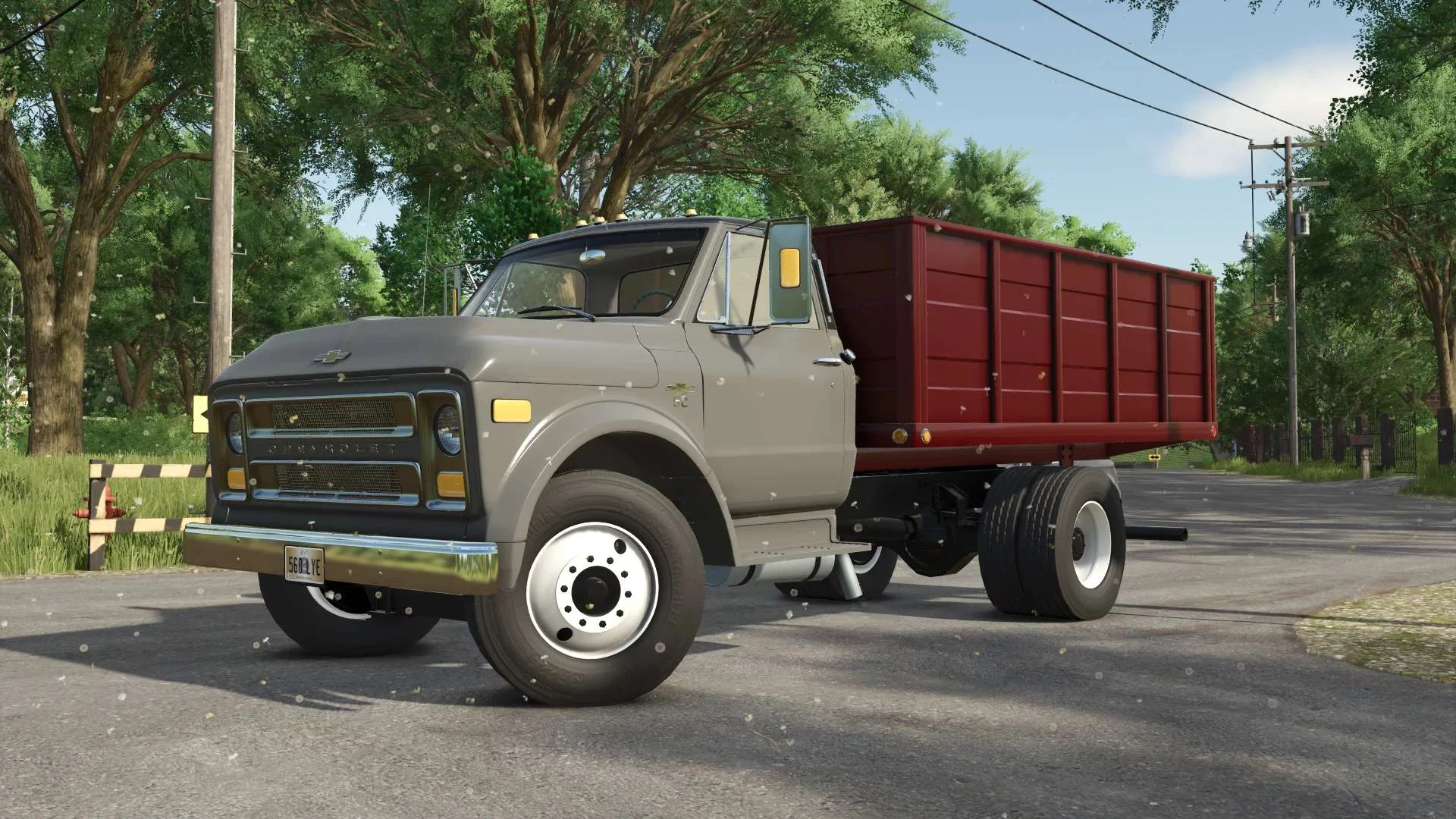 FS25 1968 Chevrolet C50 tipper v1.0.0.1 Trucks Mod FS25 Mod Free Download
