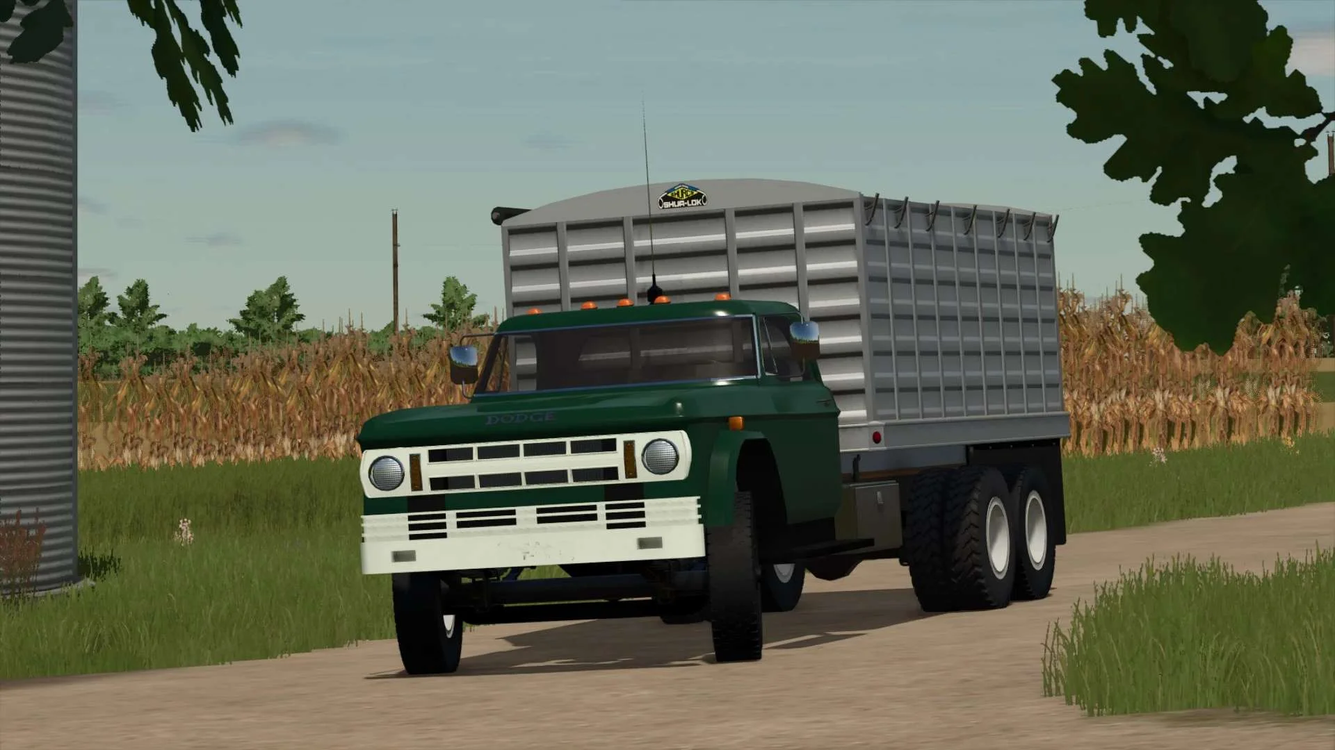FS25 1971 Dodge D700 Deluxe Grain Tandem v1.0 Trucks Mod FS25 Mod Free Download