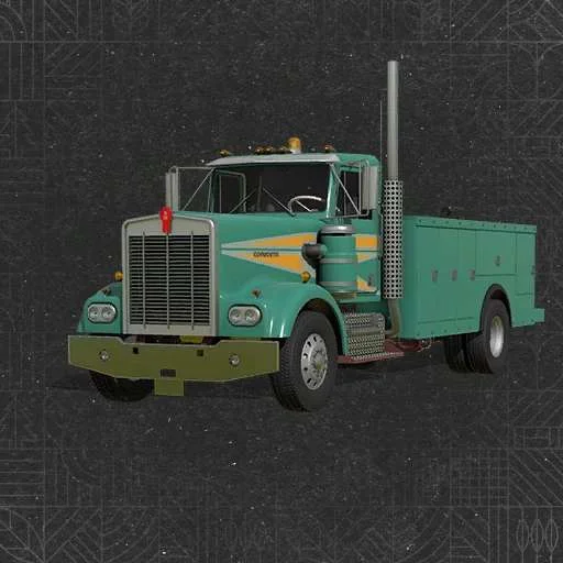 FS25 1974 Kenworth W900 v1.0.0.1 Trucks Mod FS25 Mod Free Download