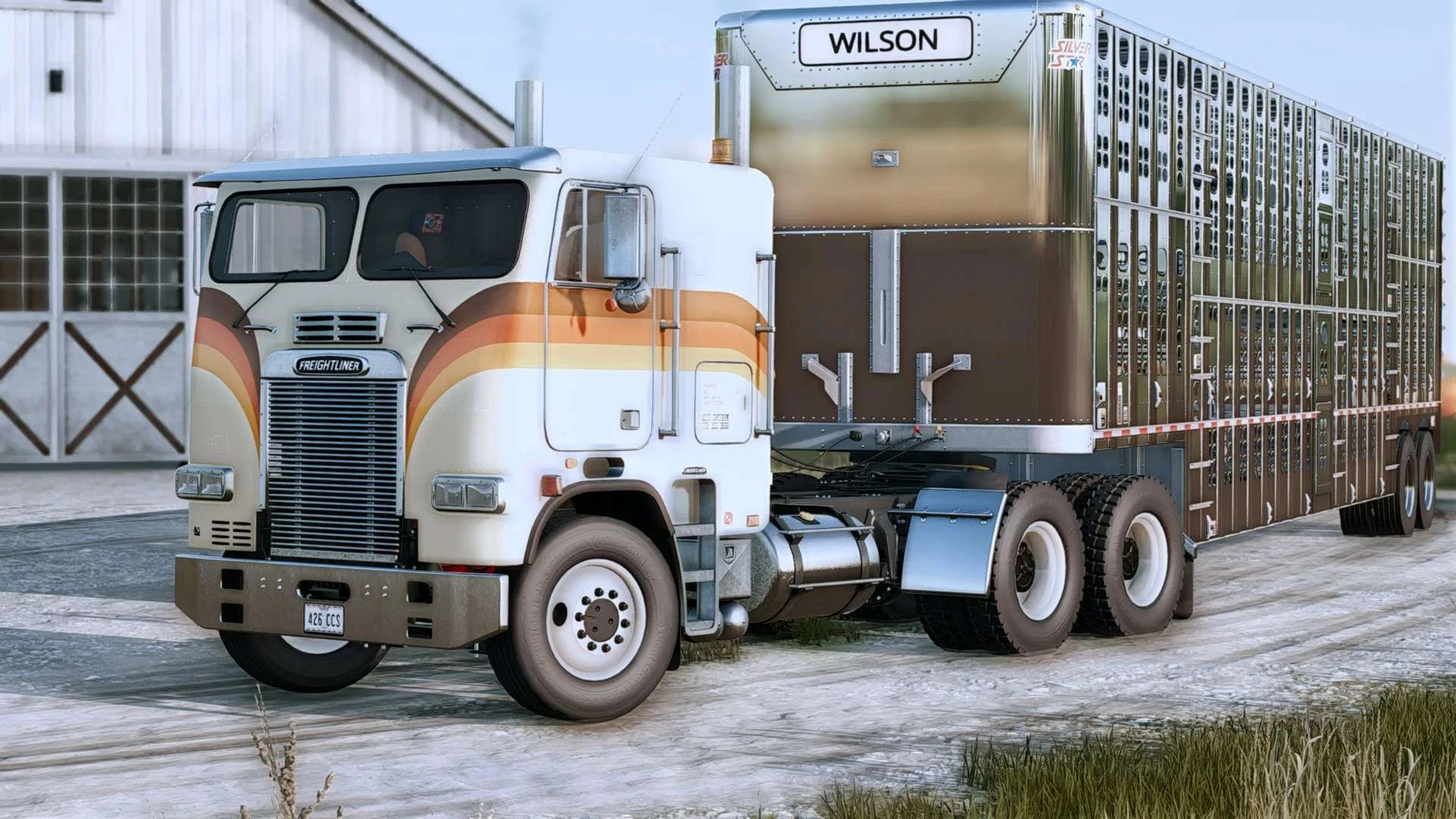 FS25 1985 Freightliner FLT v1.0 Trucks Mod FS25 Mod Free Download
