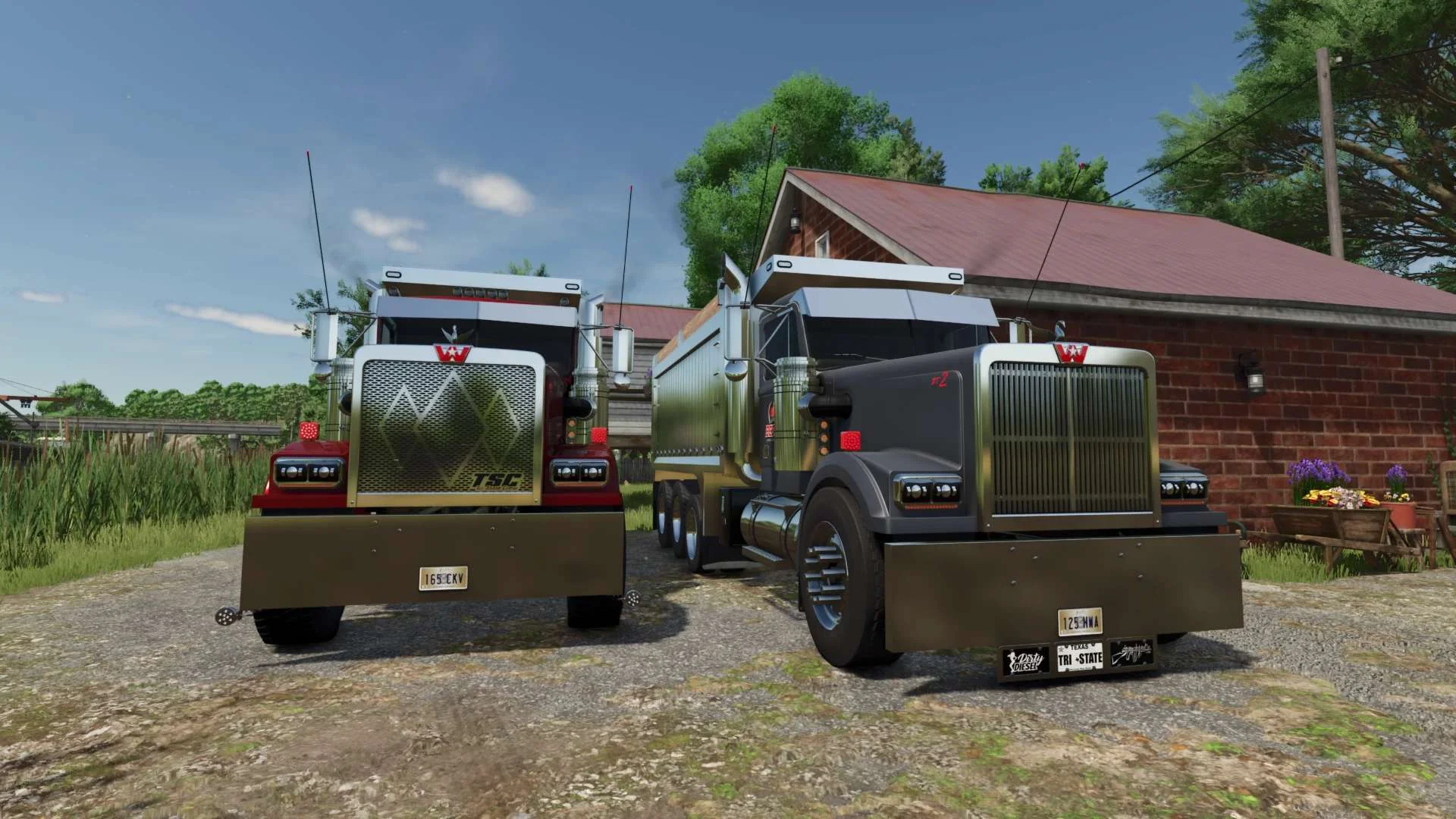 FS25 1990 Western Star 4964 Tri-Axle v1.0 Trucks Mod FS25 Mod Free Download