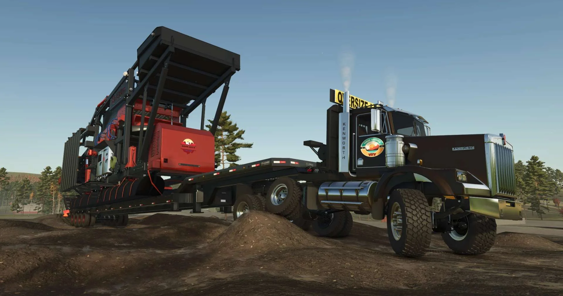 FS25 1990s Kenworth T800 Mining Edition v1.0 Trucks Mod FS25 Mod Free Download