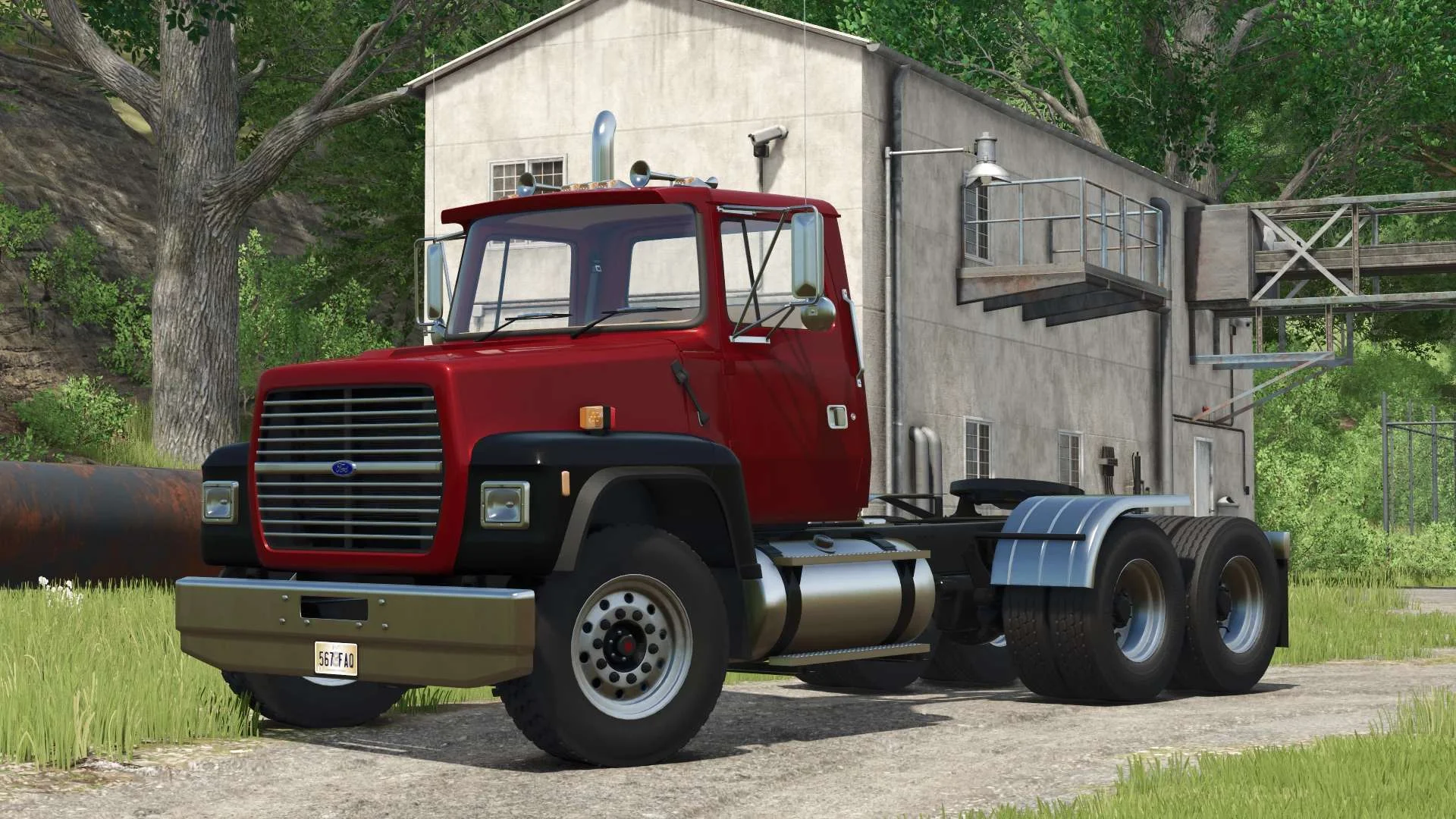 FS25 1991 Ford L9000 v1.1 Trucks Mod FS25 Mod Free Download