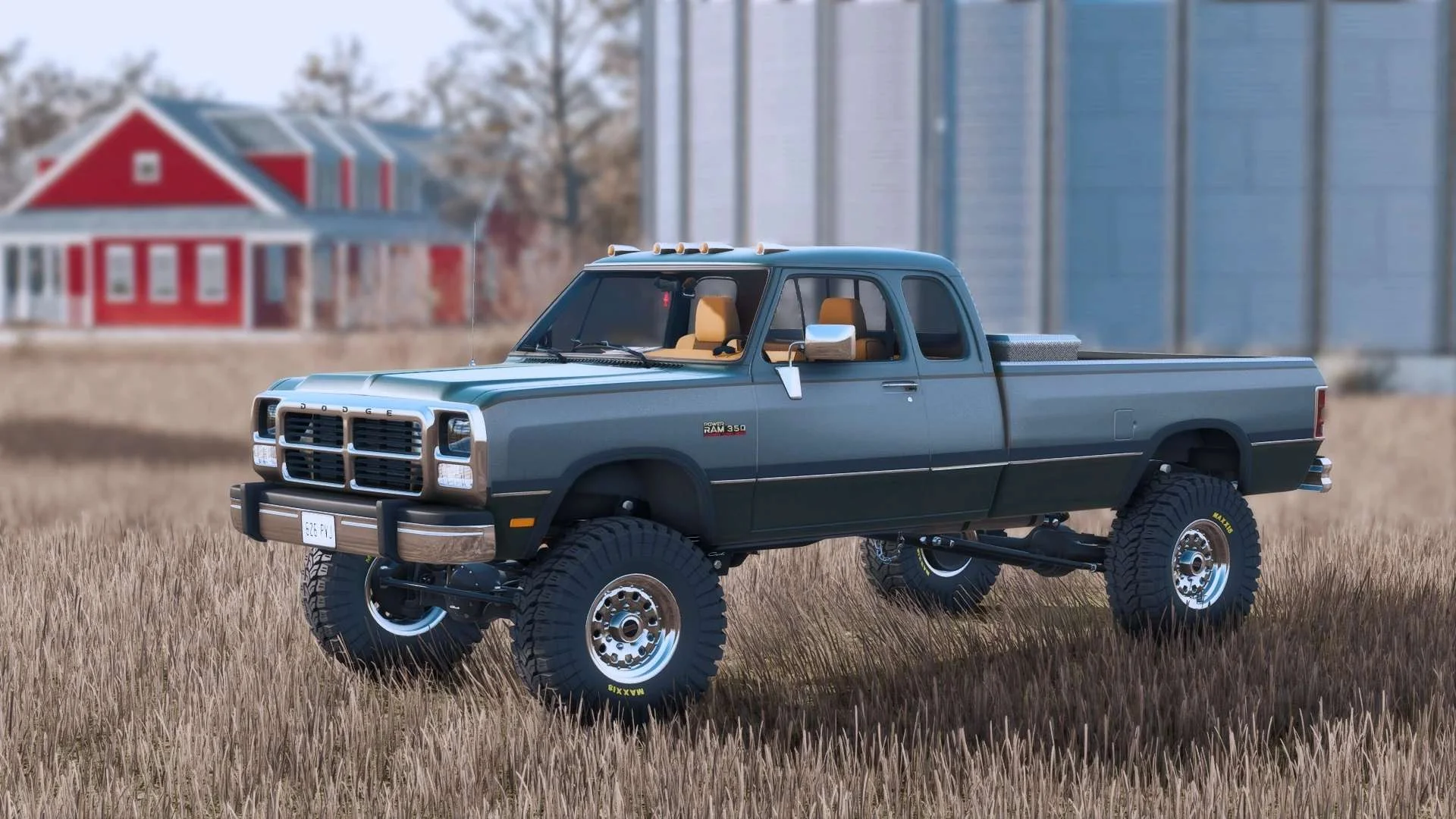 FS25 1993 Dodge Power Ram 350 v1.0.0.2 Trucks Mod FS25 Mod Free Download