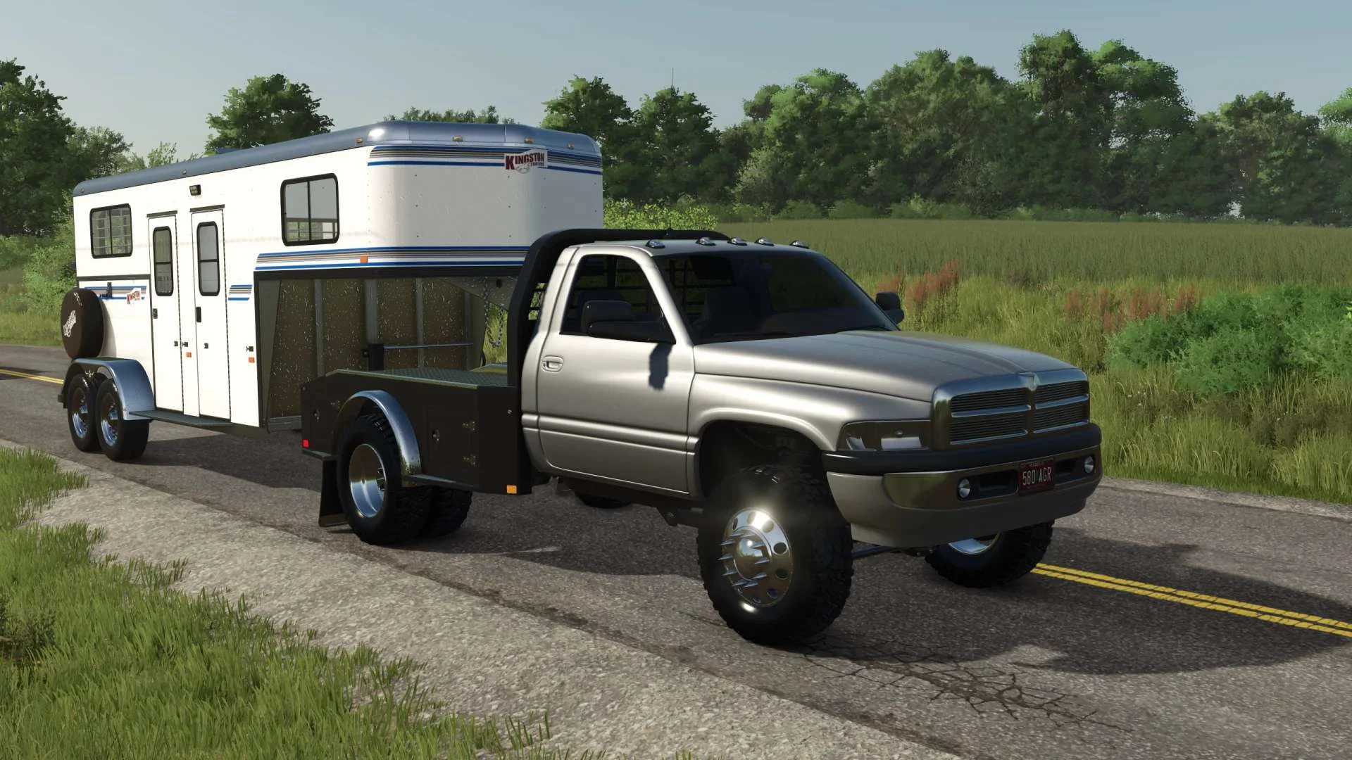 FS25 1998 Ram 3500 SC v1.0 Trucks Mod FS25 Mod Free Download