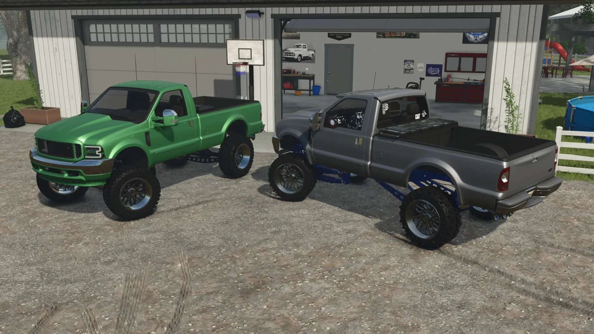 FS25 1999 Ford F250 v1.0 Trucks Mod FS25 Mod Free Download