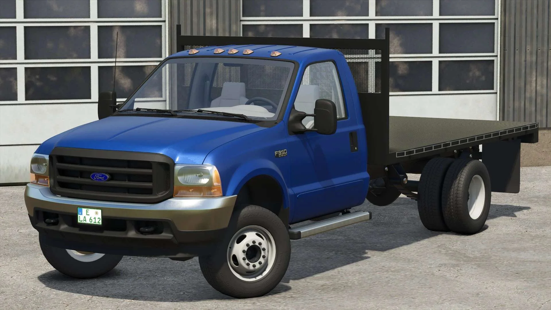FS25 1999 Ford F350 Stakebed Truck v1.0 Trucks Mod FS25 Mod Free Download