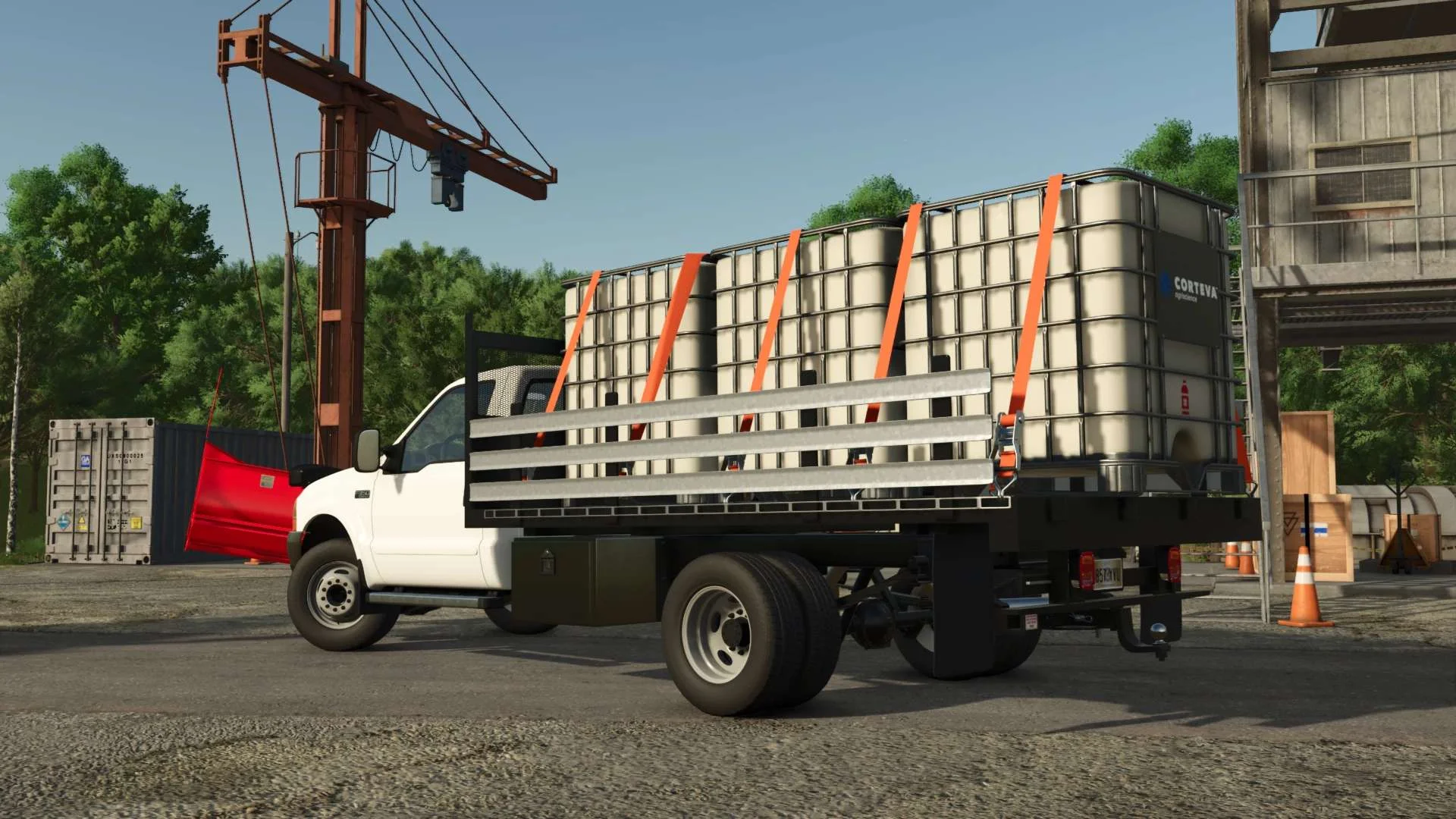 FS25 1999 Ford F350 Stakebed v1.1 Trucks Mod FS25 Mod Free Download