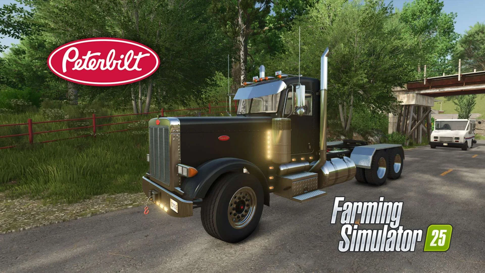 FS25 2005 Peterbilt 379 Day Cab FS25 v1.0 Trucks Mod FS25 Mod Free Download