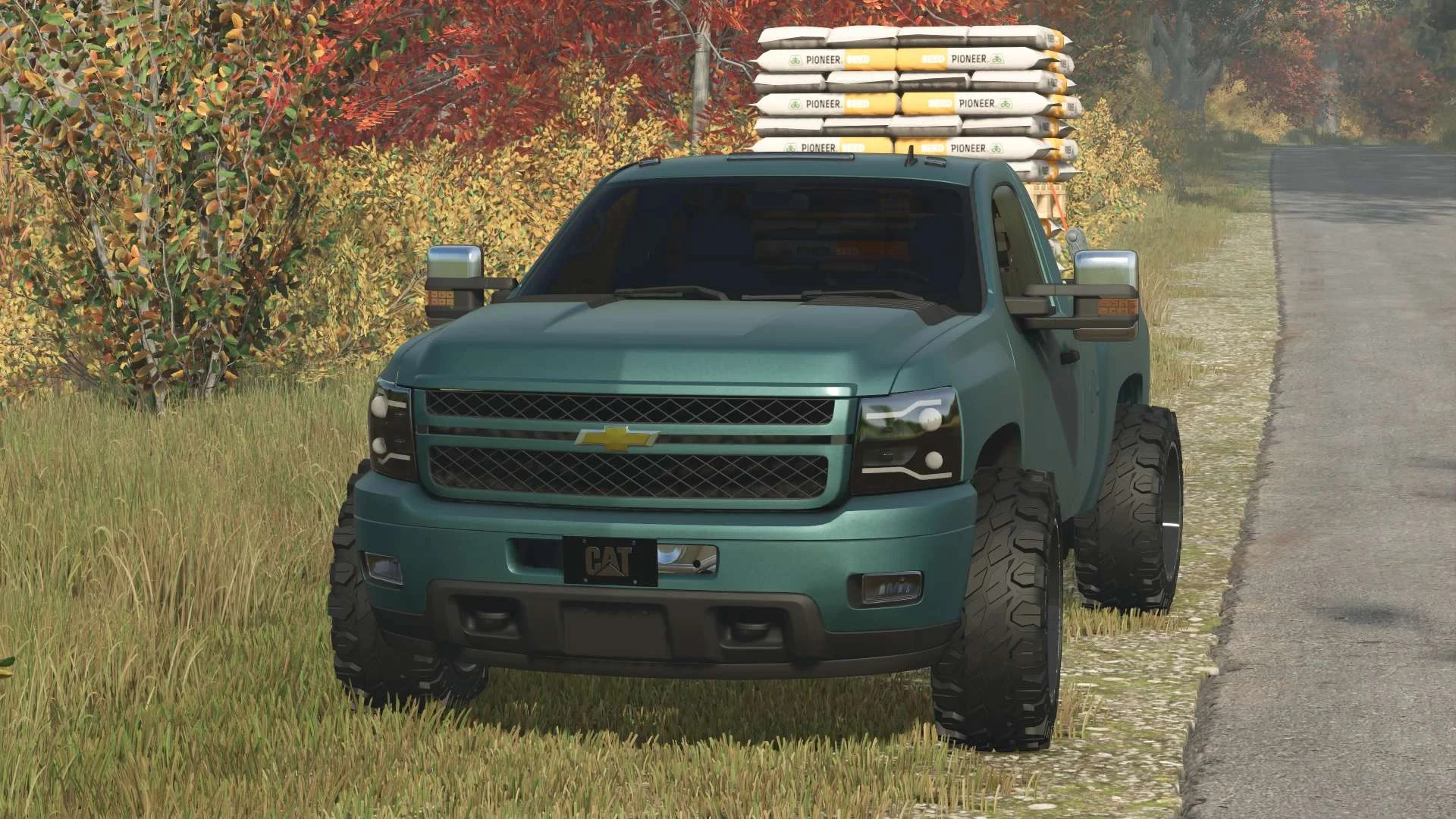 FS25 2011 Chevrolet Silverado 2500 Short Bed v1.0 Trucks Mod FS25 Mod Free Download