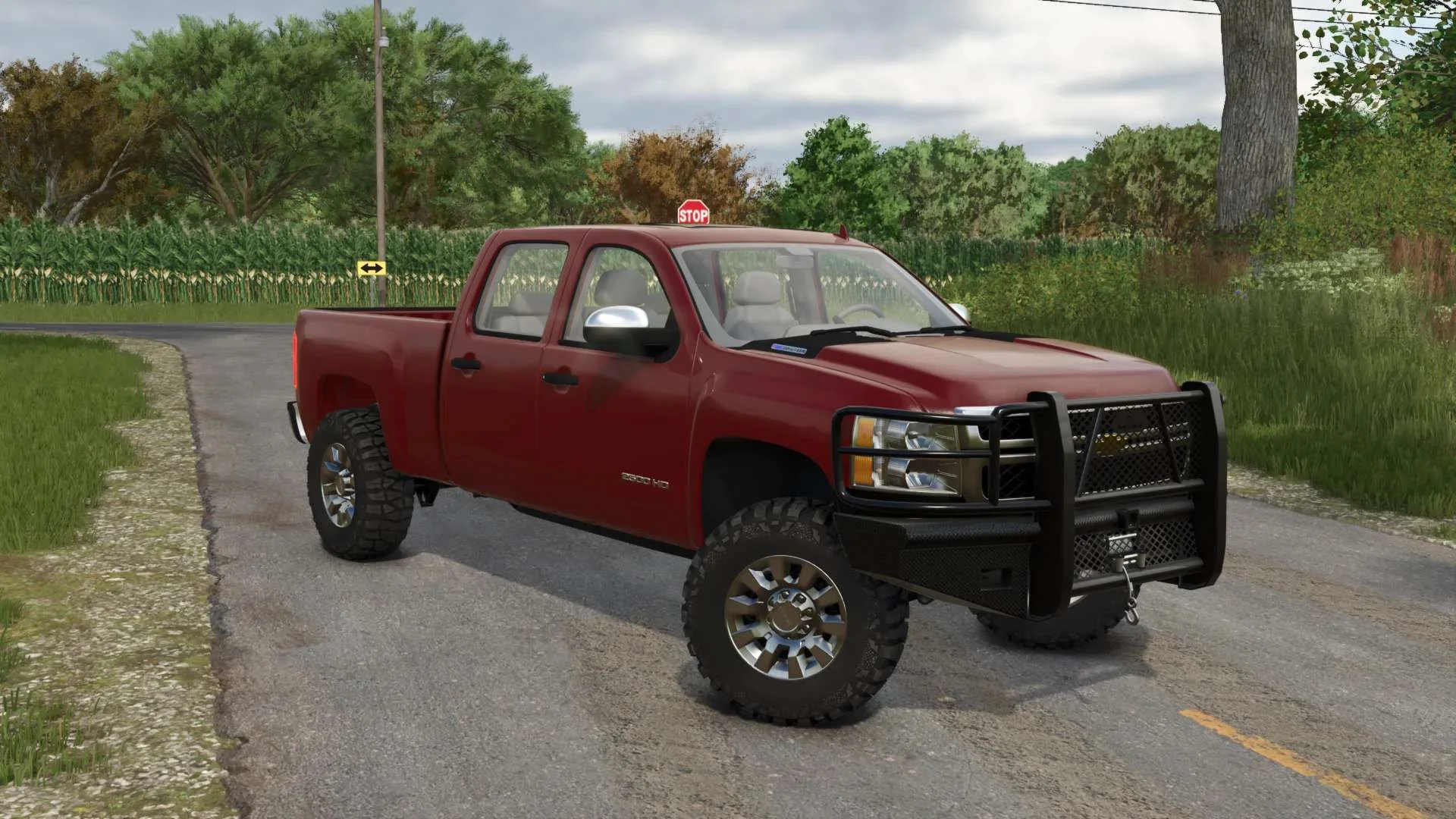 FS25 2012 Chevy Silverado v1.0 Trucks Mod FS25 Mod Free Download