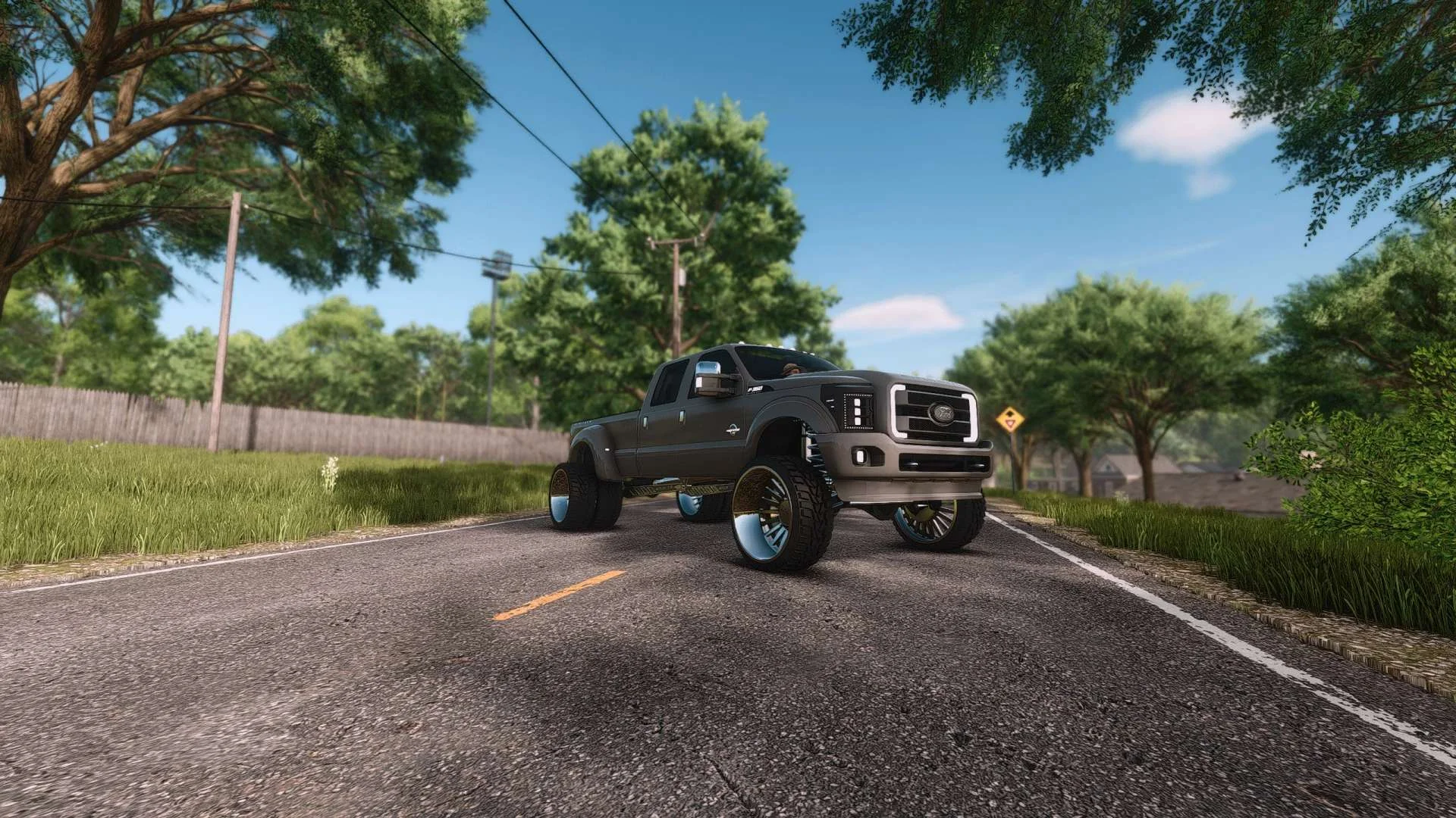 FS25 2013 Ford F350 v1.0 Trucks Mod FS25 Mod Free Download