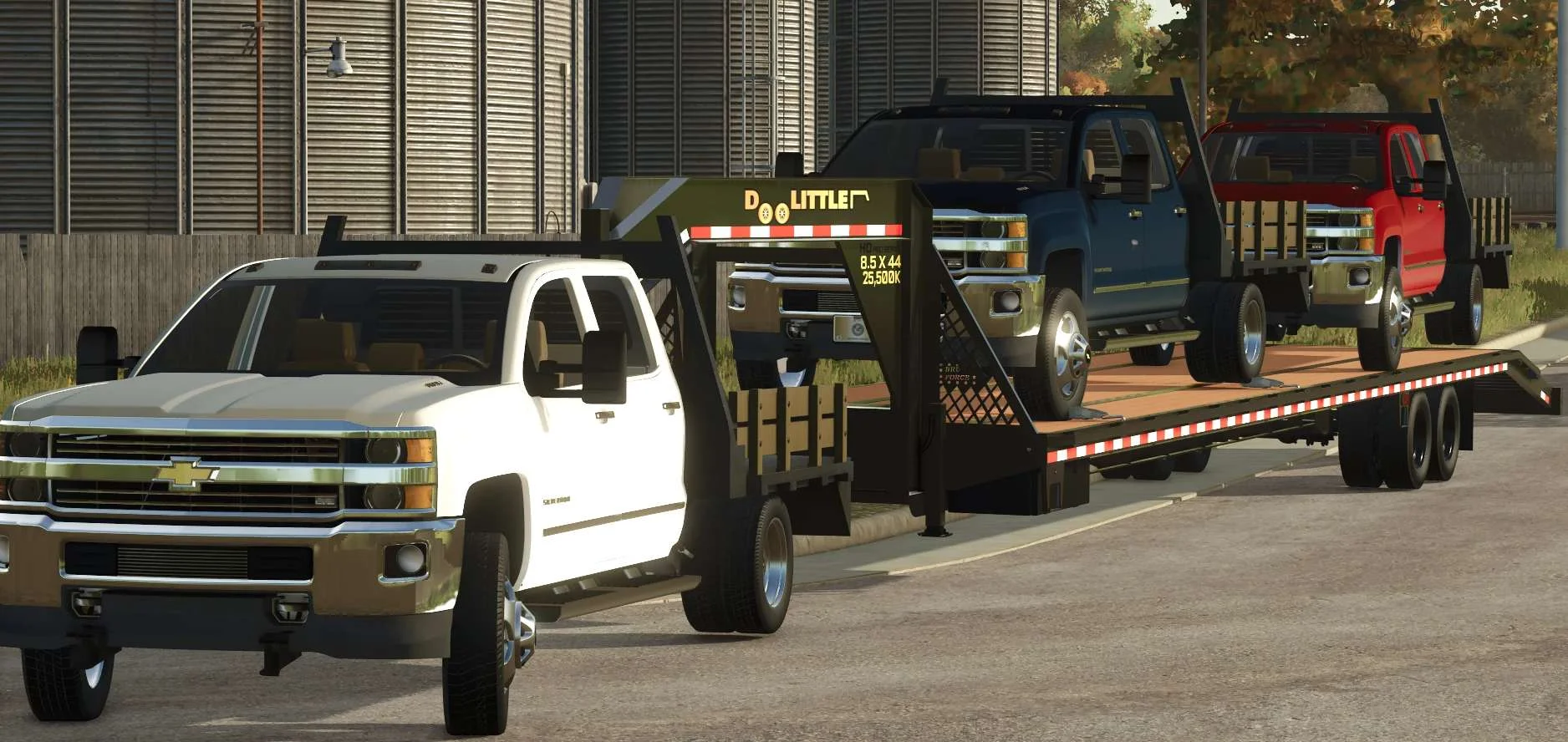 FS25 2015 Chevy Flatbed v1.0 Trucks Mod FS25 Mod Free Download