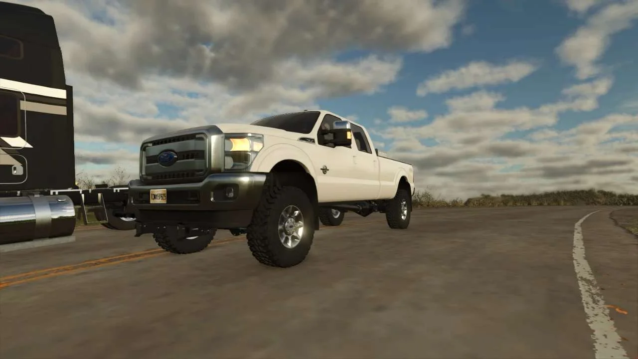 FS25 2015 Ford F350 v1.1 Trucks Mod FS25 Mod Free Download